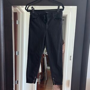 J Brand Women's skinny zip ankle Jeans